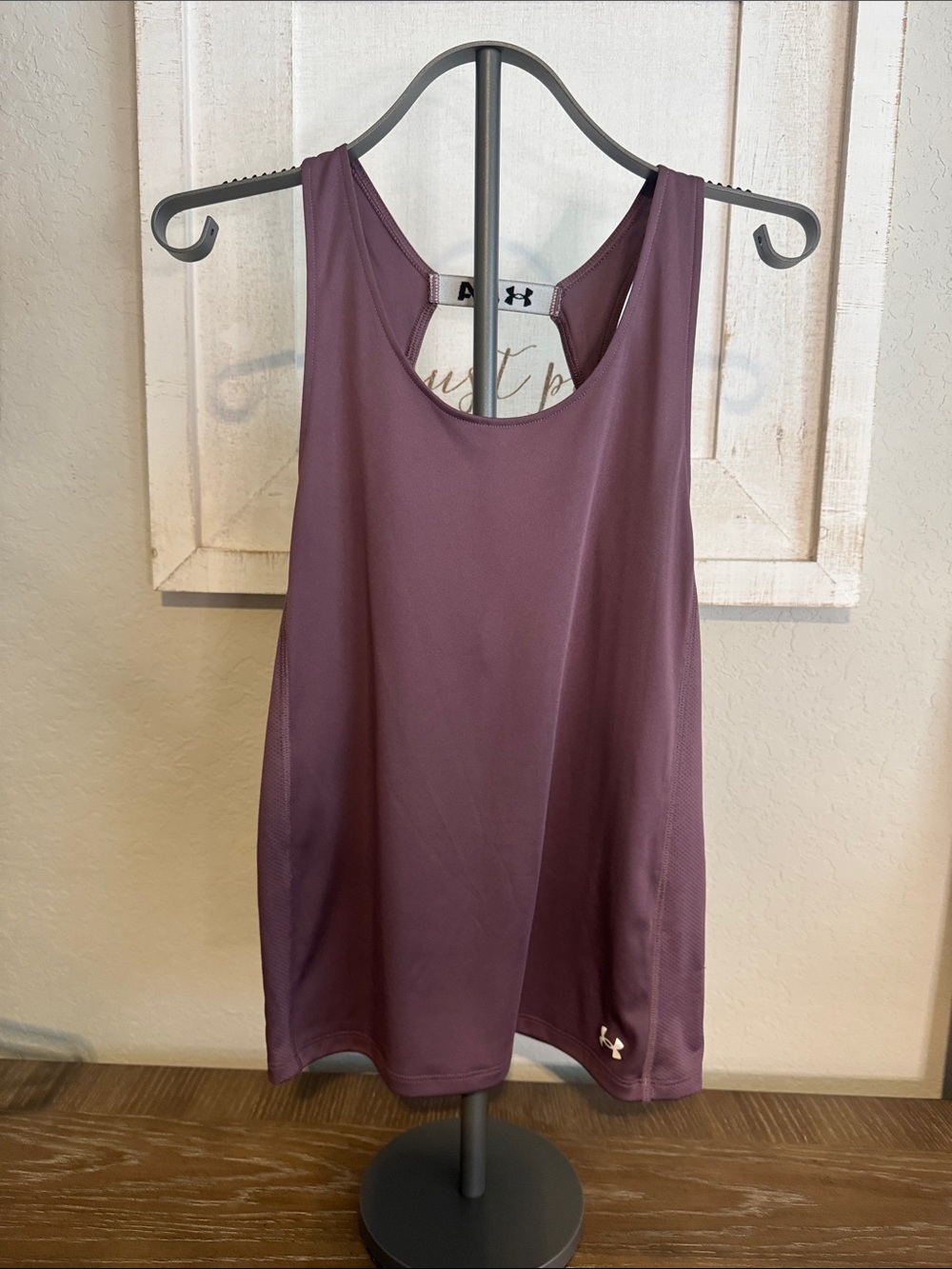 Under Armour Purple Racerback Performance Tank
